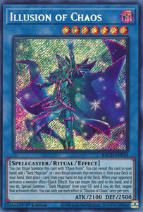 Illusion of Chaos - BACH-EN034 - Secret Rare - 1st Edition