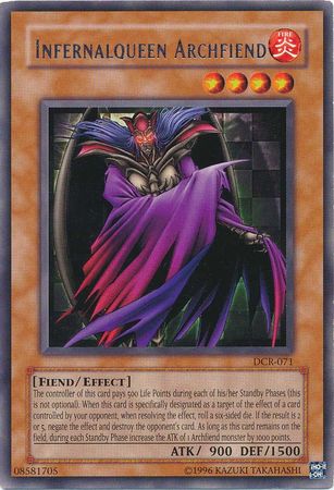 Infernalqueen Archfiend - DCR-071 - Rare - Unlimited