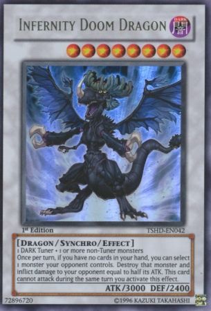 Infernity Doom Dragon - TSHD-EN042 - Ultra Rare - 1st Edition