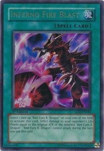 Inferno Fire Blast - SOD-EN042 - Ultra Rare - 1st Edition