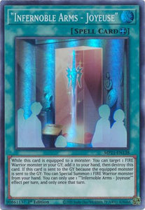 "Infernoble Arms - Joyeuse" - MP21-EN138 - Super Rare - 1st Edition