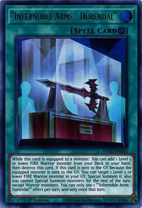"Infernoble Arms - Durendal" - ROTD-EN053 - Ultra Rare - 1st Edition
