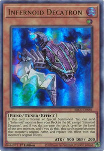 Infernoid Decatron - BROL-EN081 - Ultra Rare - 1st Edition