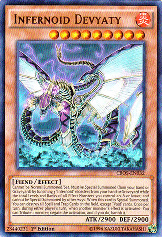 Infernoid Devyaty - CROS-EN032 - Ultra Rare - 1st Edition