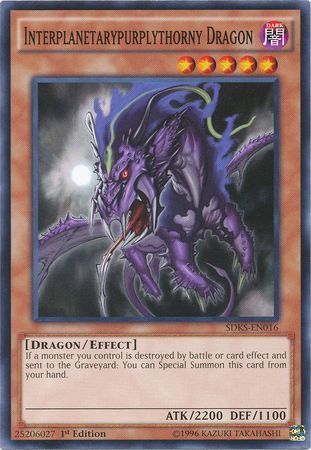 Interplanetarypurplythorny Dragon - SDKS-EN016 - Common - 1st Edition