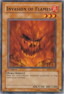 Invasion of Flames - RDS-EN024 - Common - 1st Edition