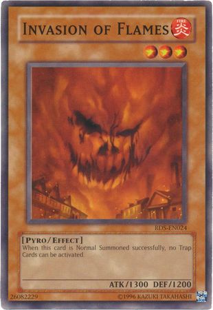 Invasion of Flames - RDS-EN024 - Common - Unlimited