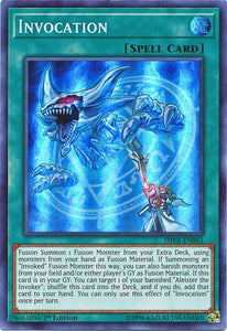 Invocation - SHVA-EN043 - Super Rare - 1st Edition