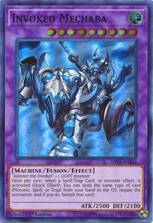 Invoked Mechaba - SHVA-EN041 - Super Rare - 1st Edition