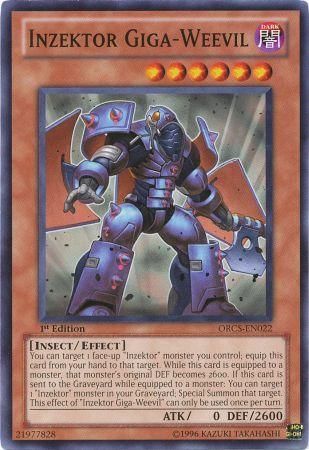 Inzektor Giga-Weevil - ORCS-EN022 - Common - 1st Edition