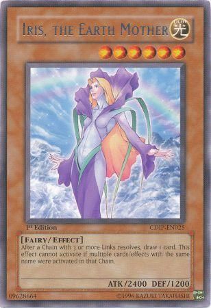 Iris, the Earth Mother - CDIP-EN025 - Rare - 1st Edition