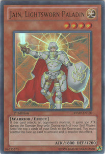 Jain, Lightsworn Paladin - RYMP-EN100 - Ultra Rare - 1st Edition