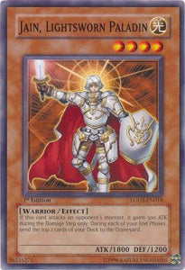 Jain, Lightsworn Paladin - LODT-EN018 - Common - 1st Edition