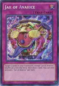 Jar of Avarice - CROS-EN074 - Secret Rare - Unlimited