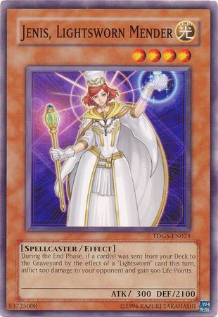 Jenis, Lightsworn Mender - TDGS-EN025 - Common - Unlimited