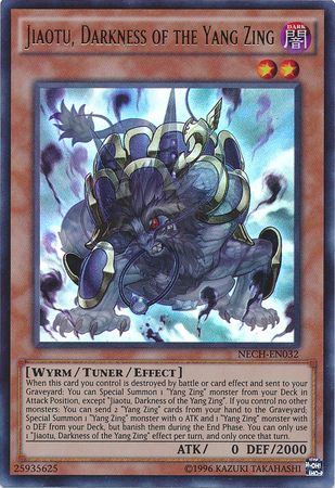 Jiaotu, Darkness of the Yang Zing - NECH-EN032 - Ultra Rare - Unlimited