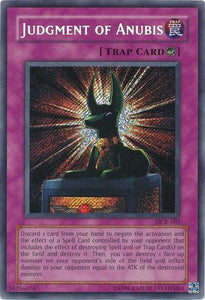 Judgment of Anubis - DCR-105 - Secret Rare - Unlimited