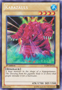 Kabazauls - LCJW-EN142 - Secret Rare - 1st Edition