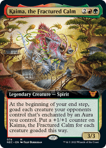 Kaima, the Fractured Calm - NEC - Alternate Frame - Mythic