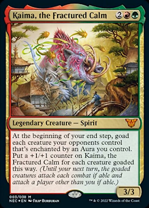 Kaima, the Fractured Calm - NEC - Foil - Mythic