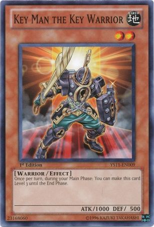 Key Man the Key Warrior - YS11-EN009 - Common - 1st Edition