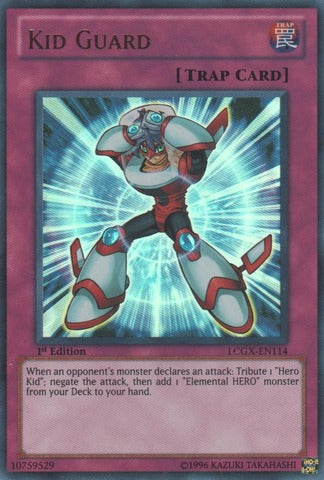 Kid Guard - LCGX-EN114 - Ultra Rare - 1st Edition