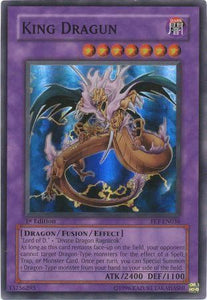 King Dragun - FET-EN036 - Super Rare - 1st Edition