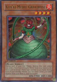 Koa'ki Meiru Gravirose - ANPR-EN083 - Ultra Rare - 1st Edition