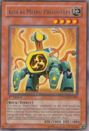 Koa'ki Meiru Prototype - TSHD-EN082 - Rare - 1st Edition