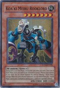 Koa'ki Meiru Rooklord - SOVR-EN028 - Super Rare - Unlimited