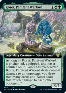 Kosei, Penitent Warlord - NEC - Alternate Frame - Rare