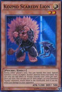 Kozmo Scaredy Lion - SHVI-EN082 - Super Rare - Unlimited