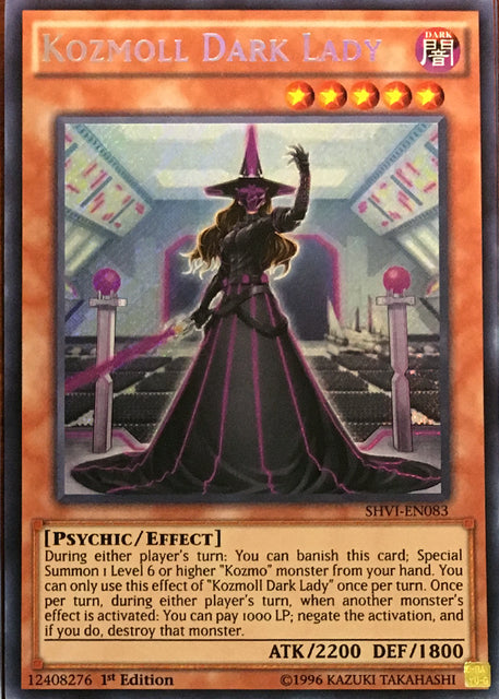 Kozmoll Dark Lady - SHVI-EN083 - Secret Rare - 1st Edition