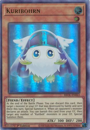 Kuribohrn - BROL-EN063 - Ultra Rare - 1st Edition