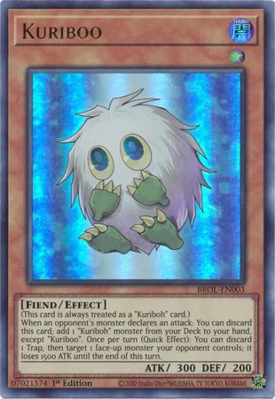 Kuriboo - BROL-EN003 - Ultra Rare - 1st Edition