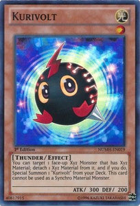 Kurivolt - NUMH-EN019 - Super Rare - 1st Edition