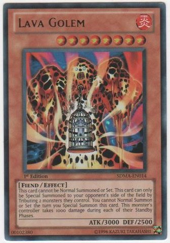 Lava Golem - SDMA-EN014 - Ultra Rare - Unlimited