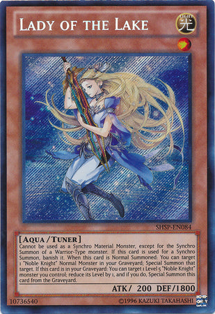 Lady of the Lake - SHSP-EN084 - Secret Rare - Unlimited