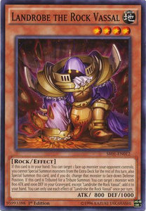 Landrobe the Rock Vassal - SR01-EN012 - Common - 1st Edition