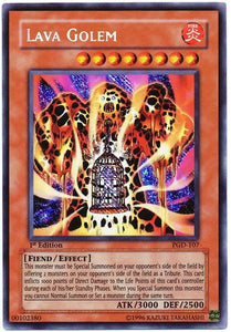 Lava Golem - PGD-107 - Secret Rare - 1st Edition