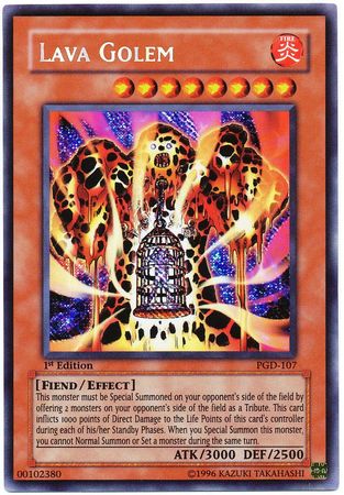 Lava Golem - PGD-107 - Secret Rare - 1st Edition