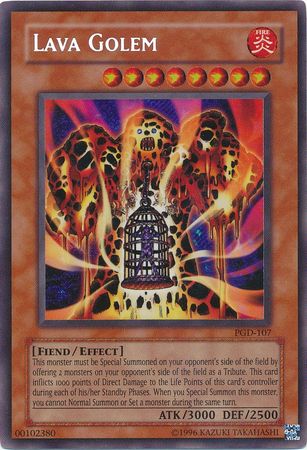 Lava Golem - PGD-107 - Secret Rare - Unlimited