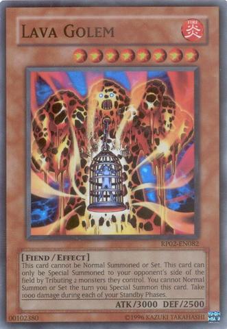 Lava Golem - RP02-EN082 - Super Rare - Unlimited