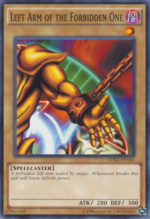 Left Arm of the Forbidden One - LDK2-ENY06 - Common - Unlimited