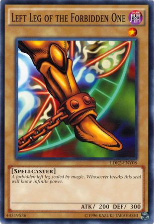 Left Leg of the Forbidden One - LDK2-ENY08 - Common - Unlimited