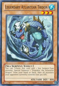 Legendary Atlantean Tridon - LTGY-EN033 - Common - Unlimited