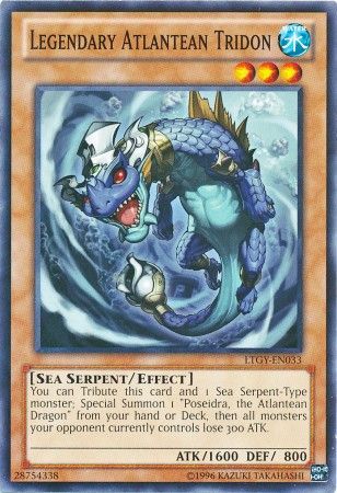 Legendary Atlantean Tridon - LTGY-EN033 - Common - Unlimited