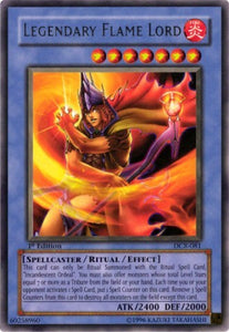 Legendary Flame Lord - DCR-081 - Rare - 1st Edition