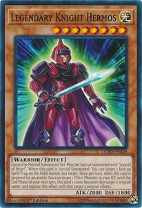 Legendary Knight Hermos - LEDD-ENA09 - Common - 1st Edition