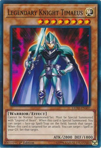 Legendary Knight Timaeus - LEDD-ENA07 - Common - 1st Edition